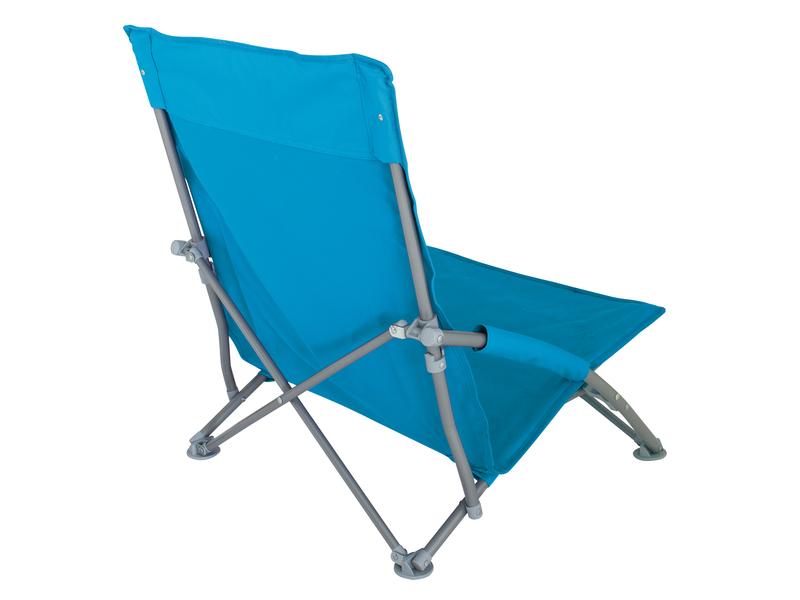 Eurotrail Strandstuhl St. Tropez Blau Komfortabler Strandstuhl