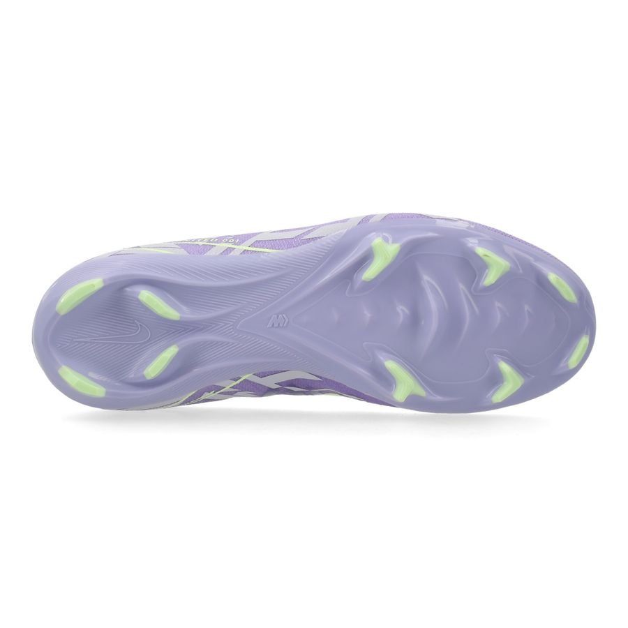 Nike Air Zoom Mercurial Vapor 16 Pro FG United - Purple Agate/Jaune Fluo Enfant