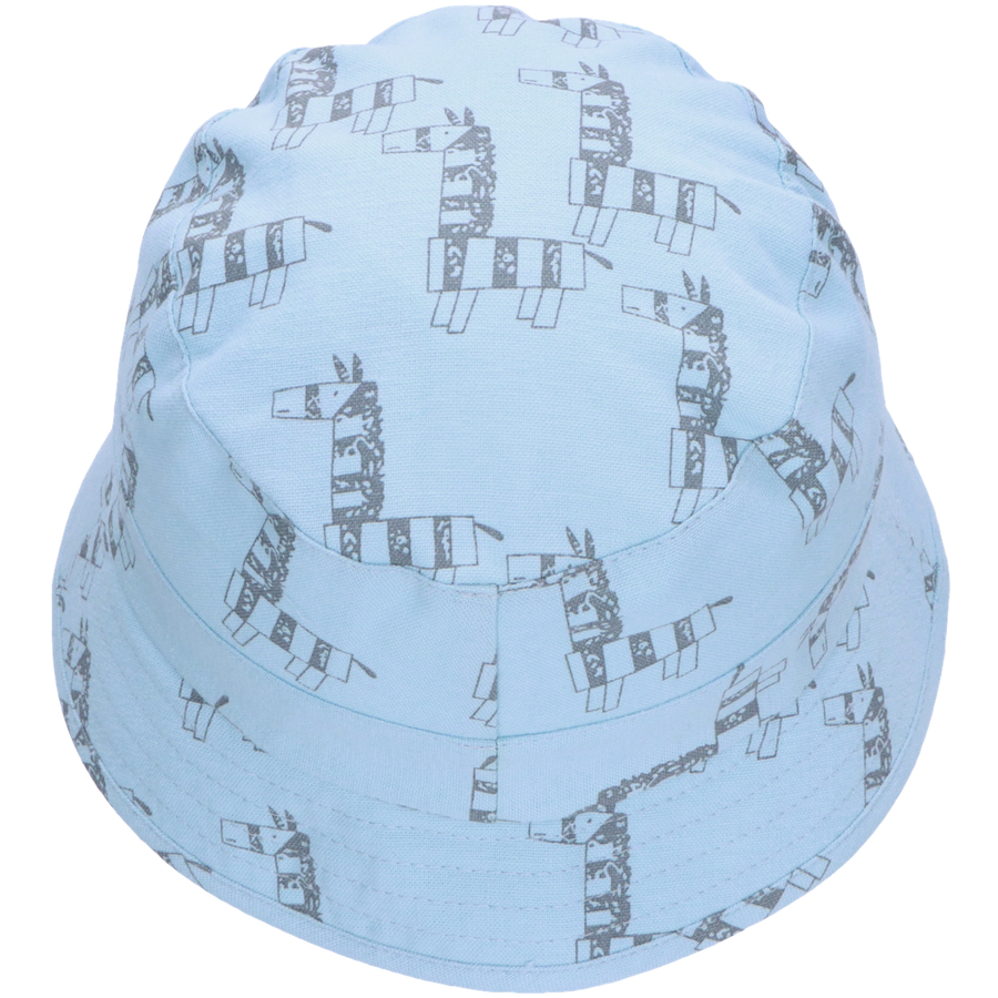Sterntaler Fischerhut Zebra himmelblau