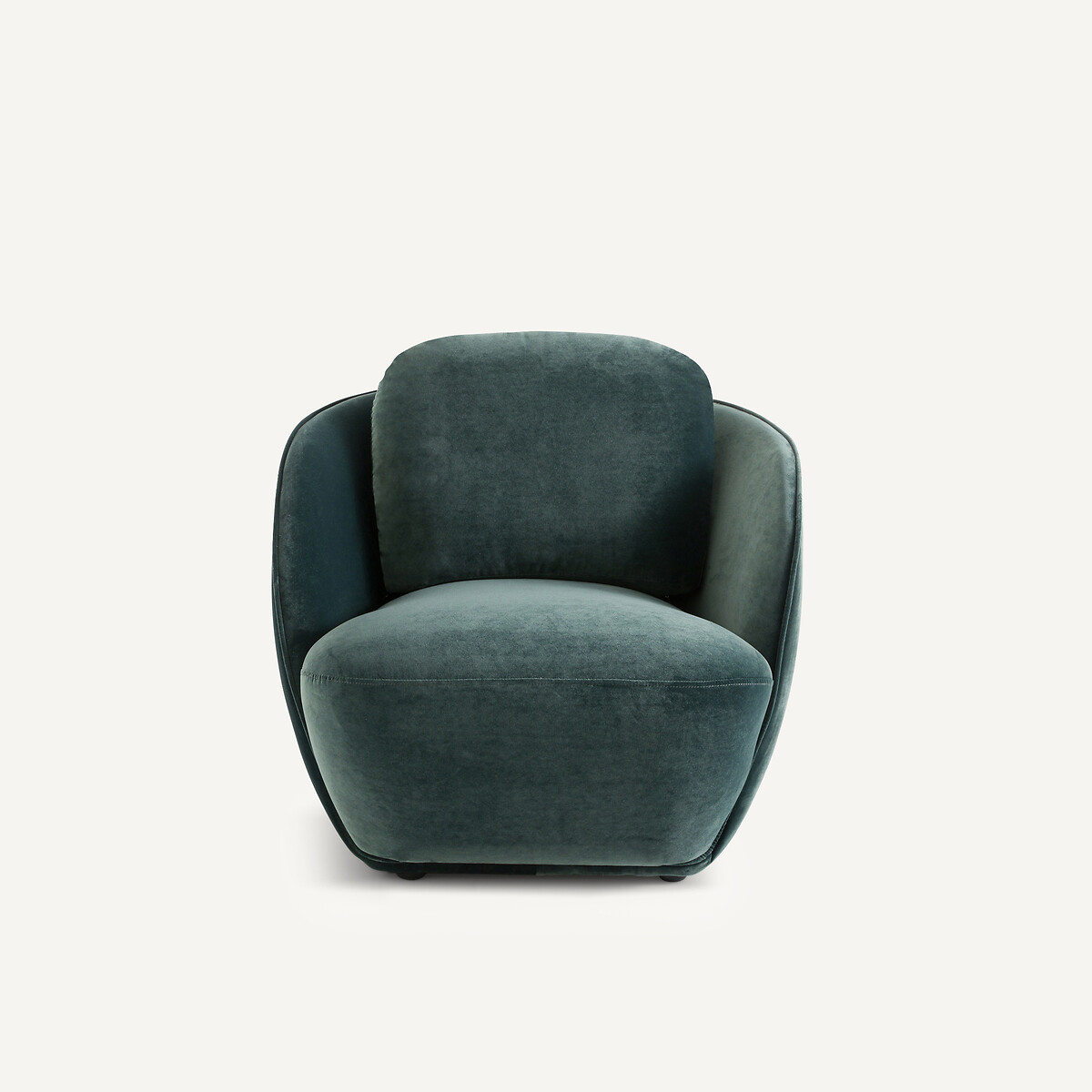 AM.PM<br>Poltrona em veludo, estilo alpino