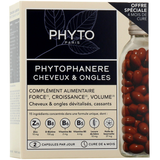 Phyto Phytophanère Capsules Cheveux et Ongles