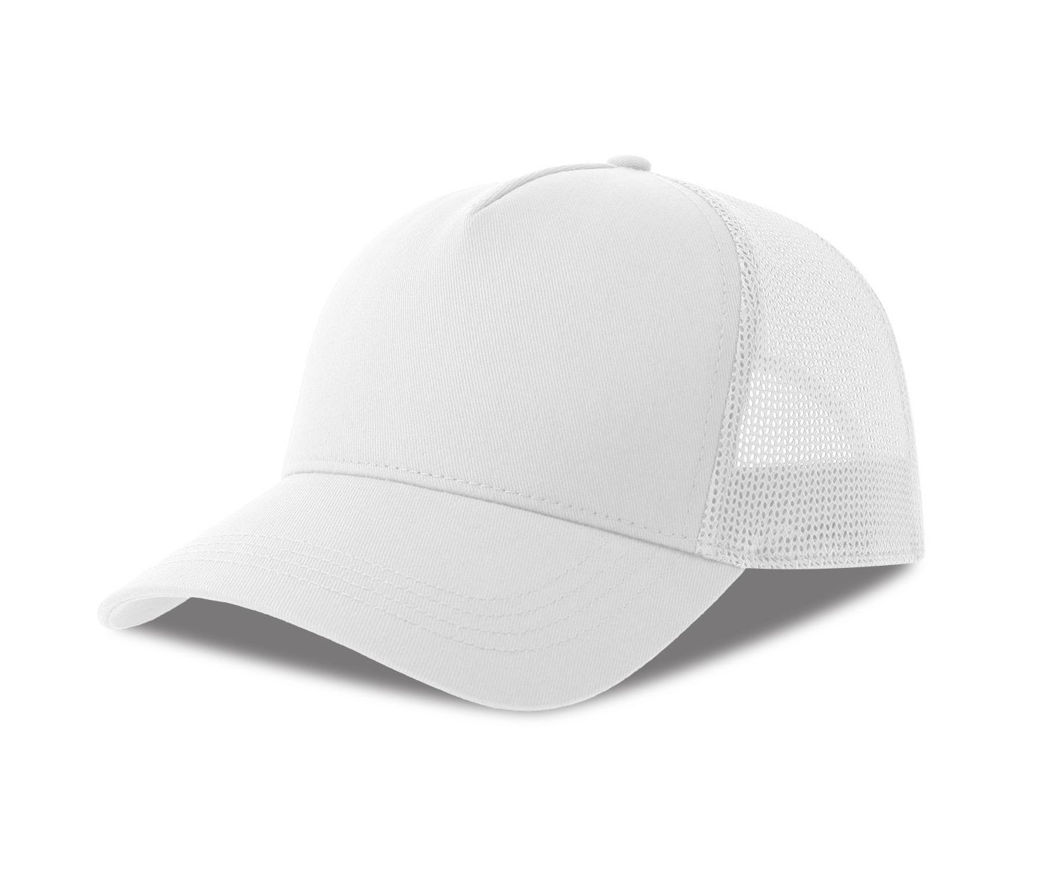 ATLANTIS HEADWEAR AT228 - Casquette 5 pans style trucker en coton