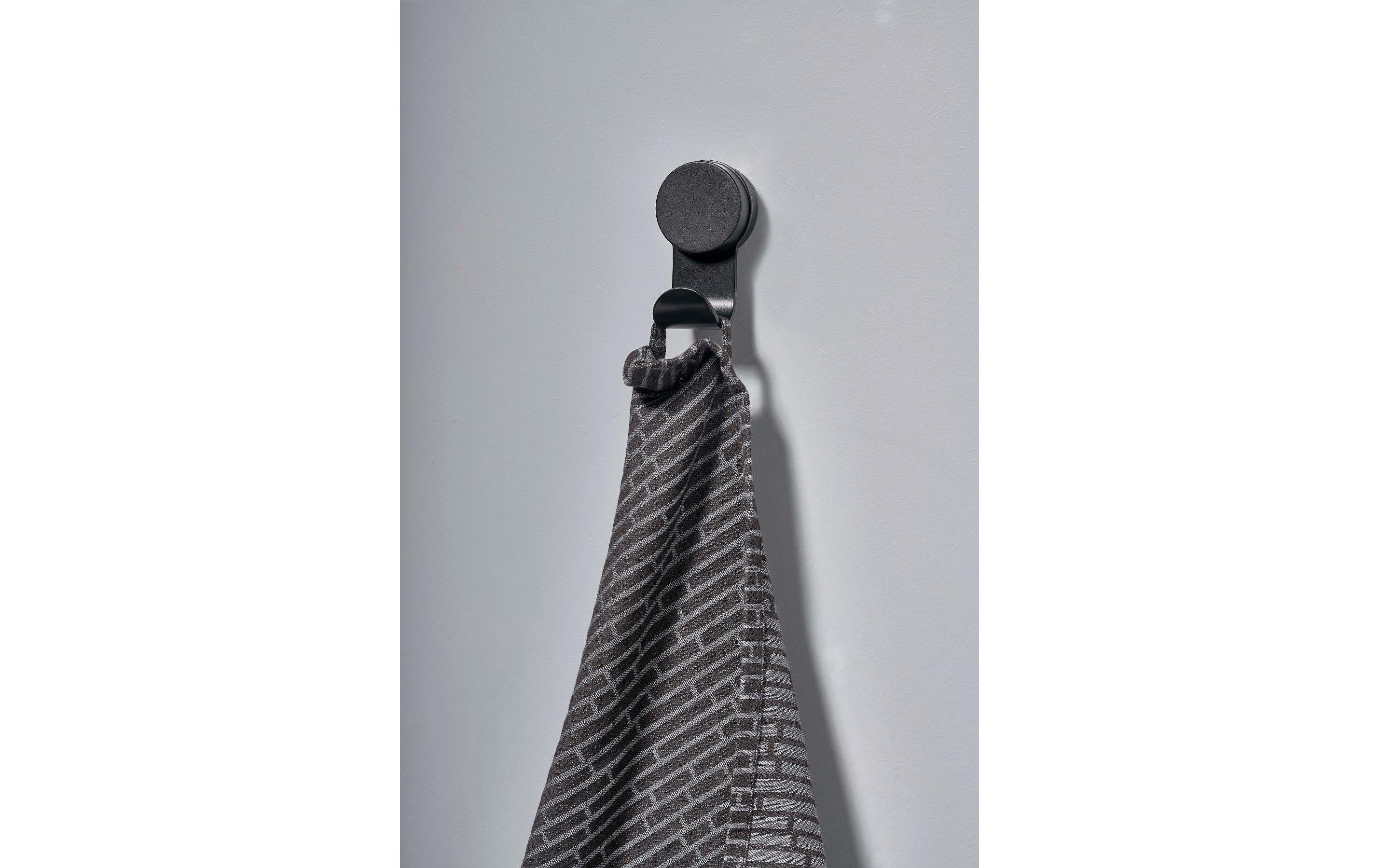 Wandhaken Single SchwarzWandhaken aus ABS, Schwarz