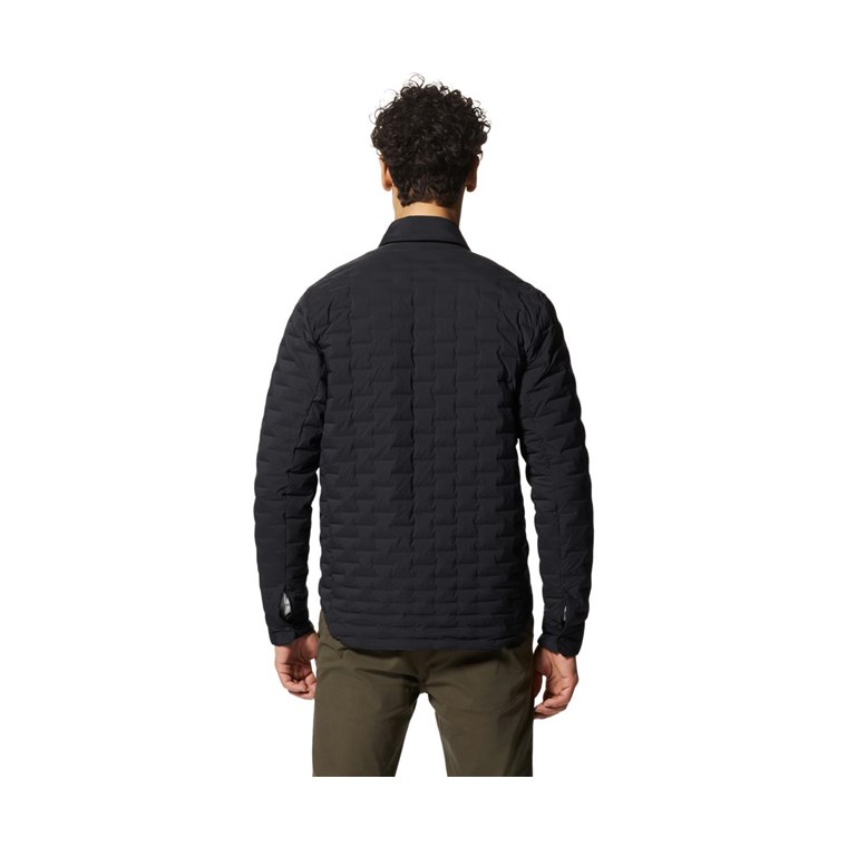 Mountain Hardwear Stretchdown Light Shacket Men Black