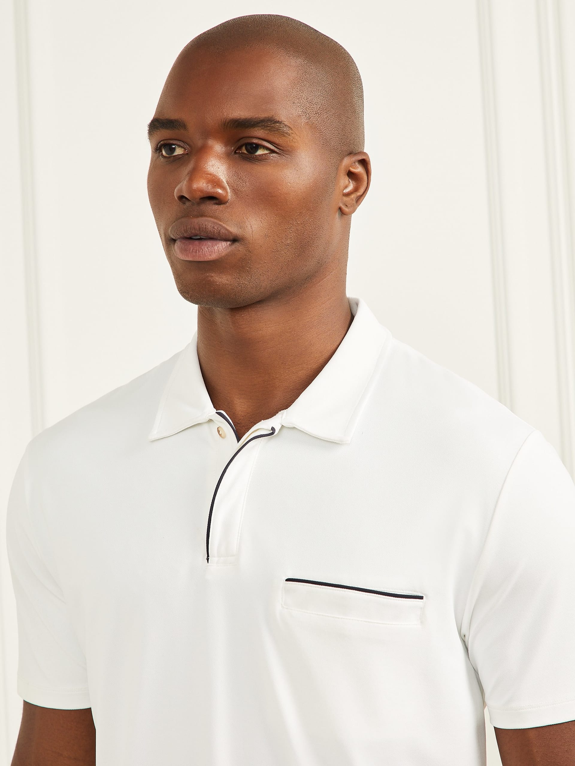 Camisa polo formal de alto desempenho