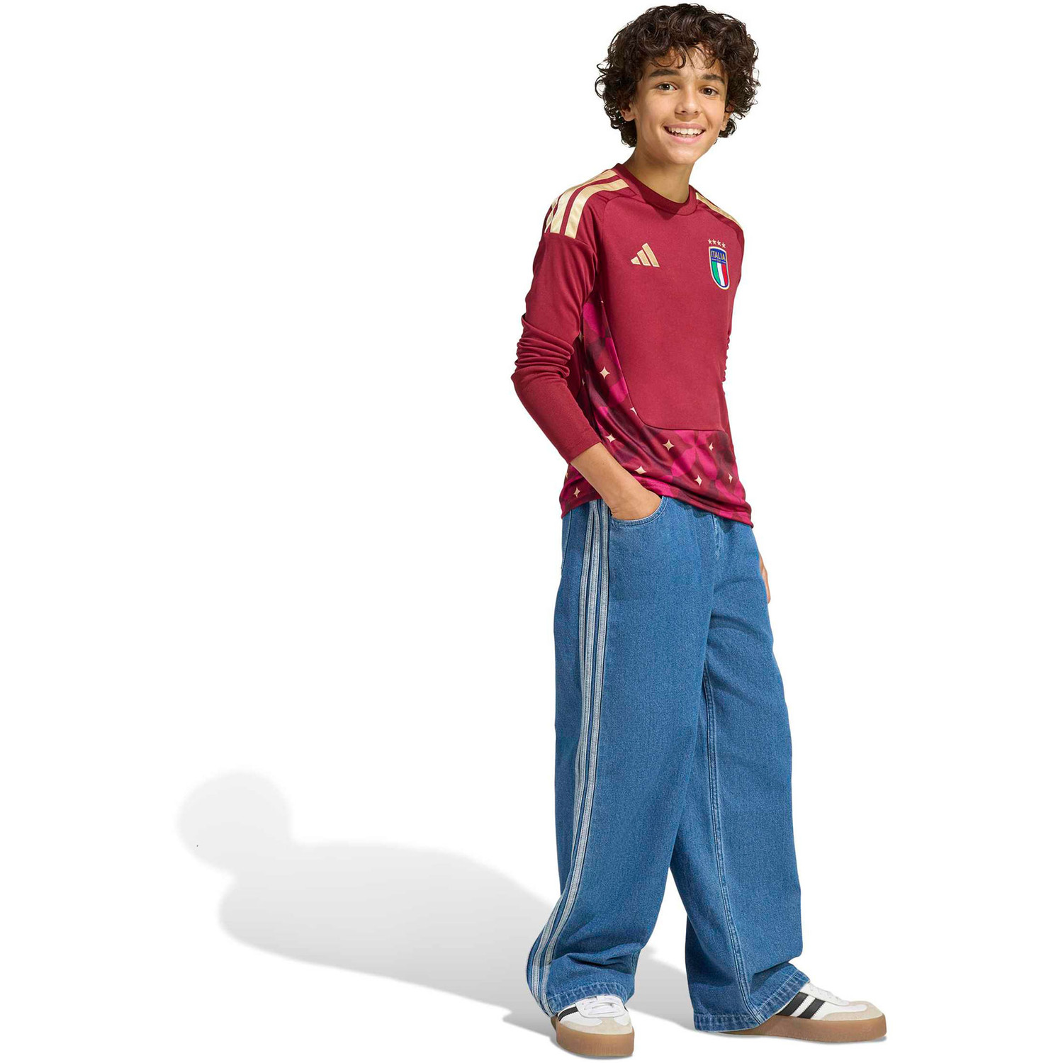 adidas Italië Thuis Keepersshirt Kids WK 2026