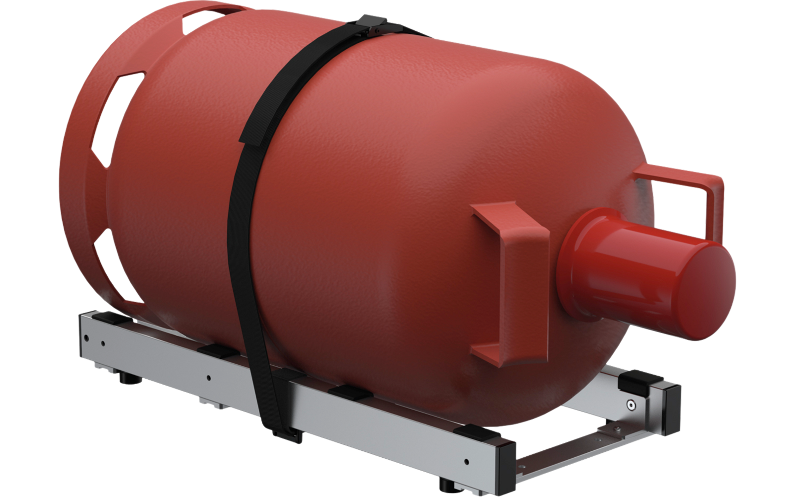 GOK Transportsicherung Trolley für Gasflasche bis 11 kg