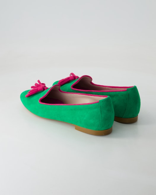 Terry Beatrice Ballerinas in Grün