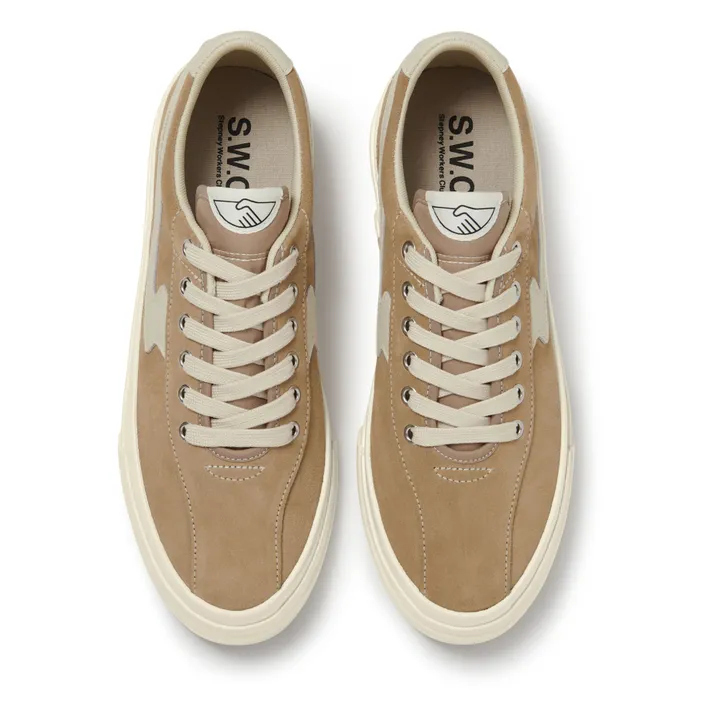 Stepney Workers Club Baskets Dellow S-Strike Suede | Beige