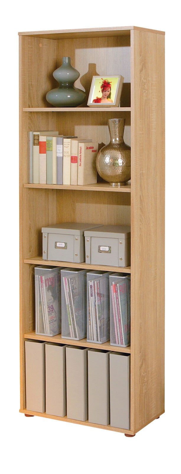 Regal JORIS 60x180x30 Sonoma-Eiche Dekor