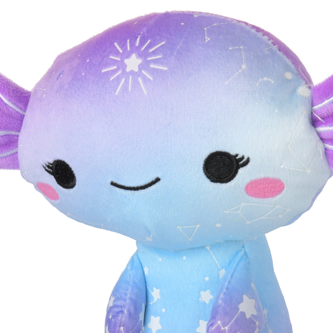 Topolino Großes Plüschtier Axolotl hellblau / lila