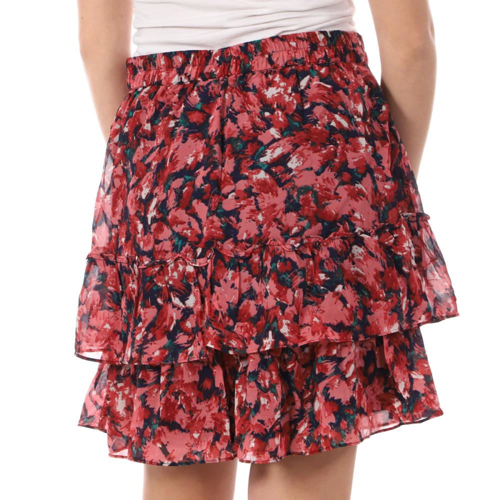 Vero Moda Jupe Rose à Fleurs Vero Moda Holly