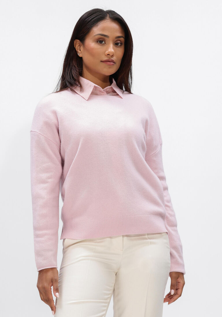 lichtroze luisa cerano truien/vesten 138751/5871-00