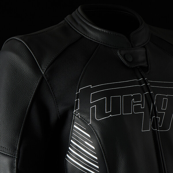 Furygan - Blouson femme Alba Noir / Blanc