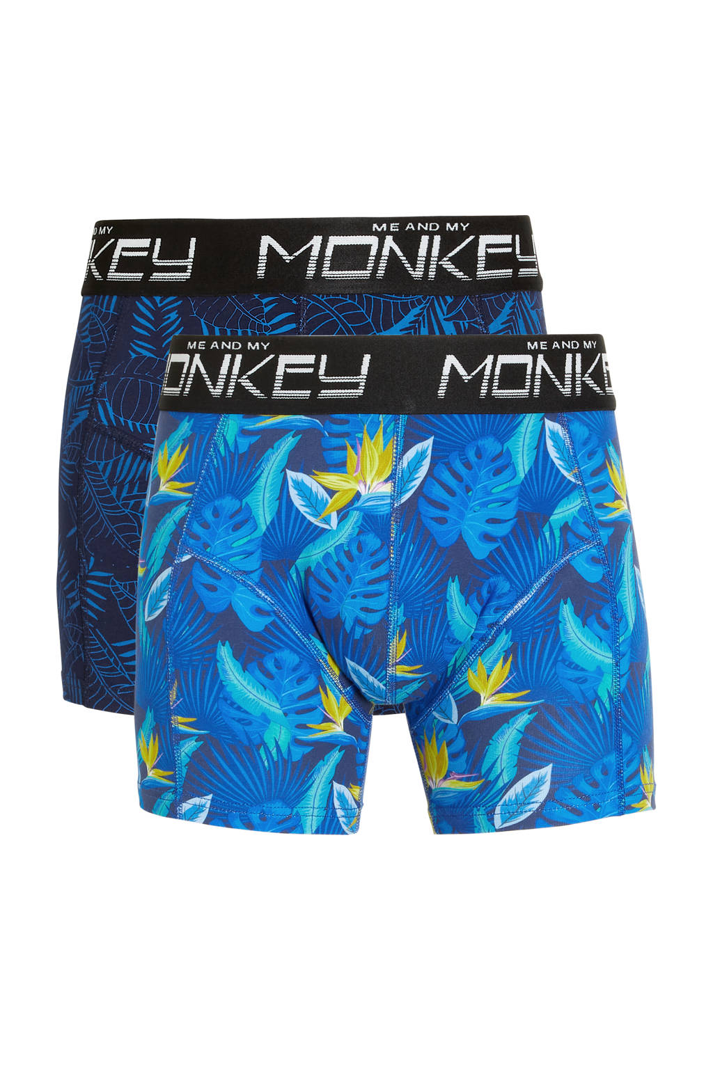 boxershort - set van 2 kobalt