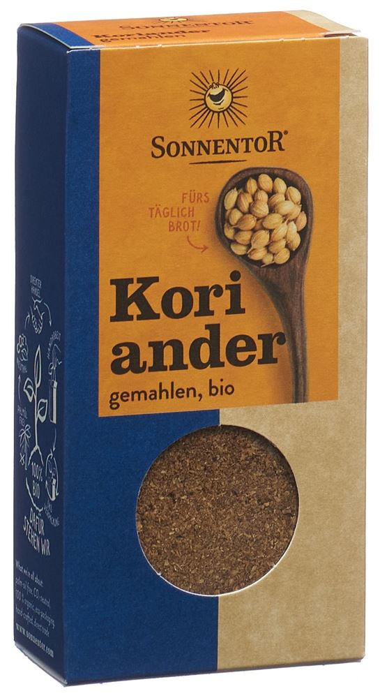 SONNENTOR Koriander<br>40 g, gemahlen BIO