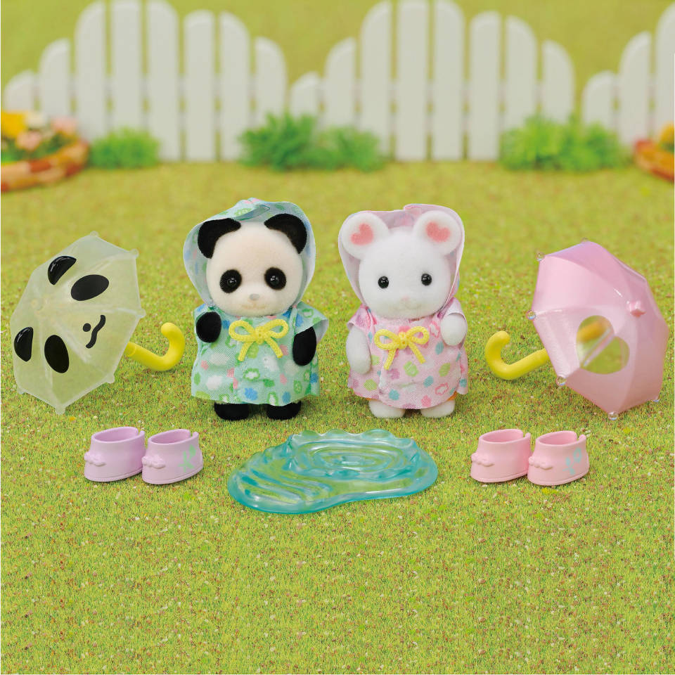 Sylvanian Families Duo peutervriendjes regendag