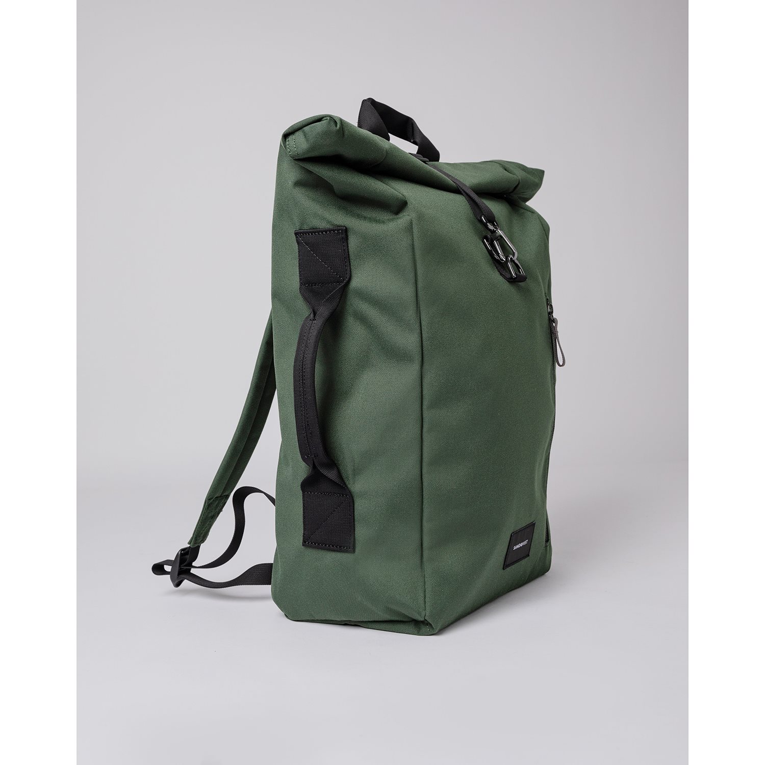 Sandqvist Dante Vegan dawn green with black webbing