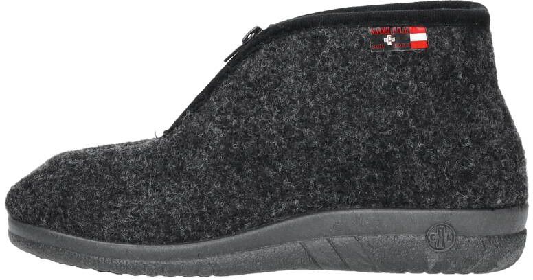 Cal Pantoffels Dicht donkergrijs