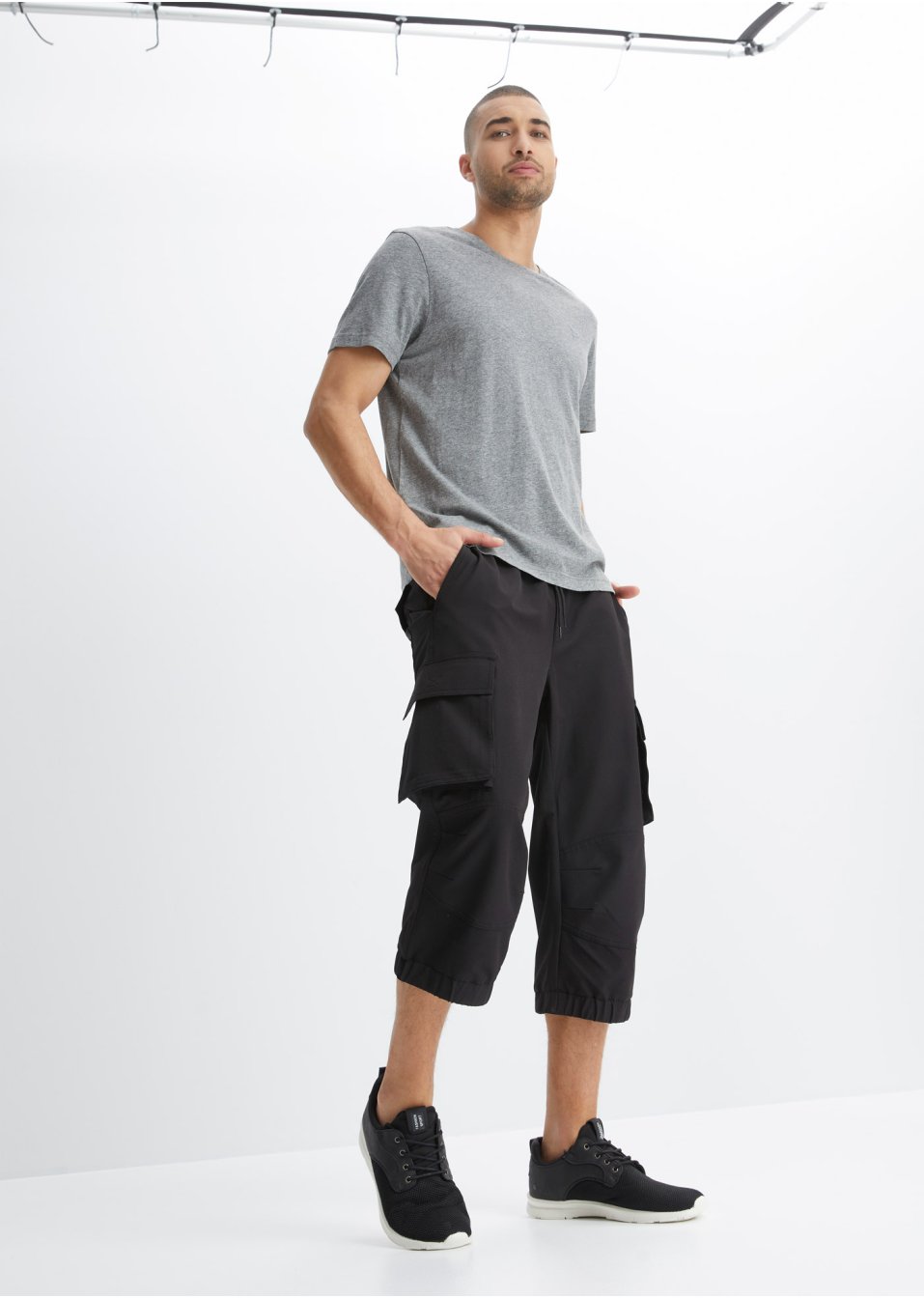 Pantalon fonctionnel 3/4, Regular Fit