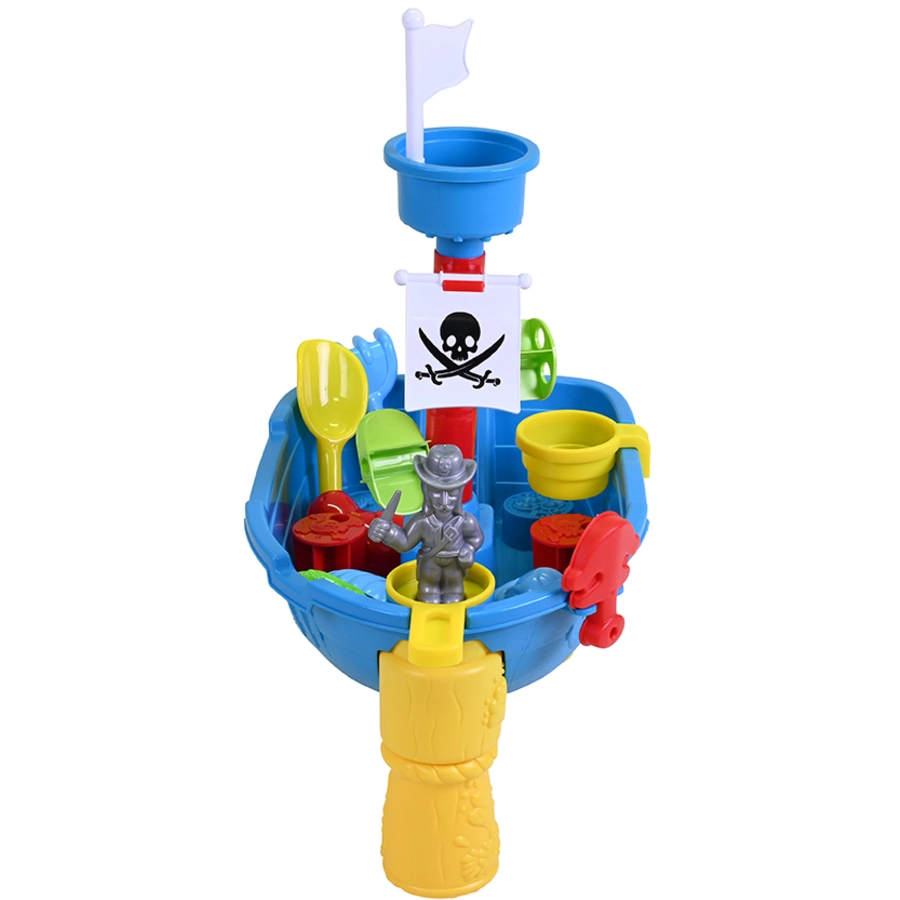 knorr toys® Sand- und Wassertisch Piratenschiff