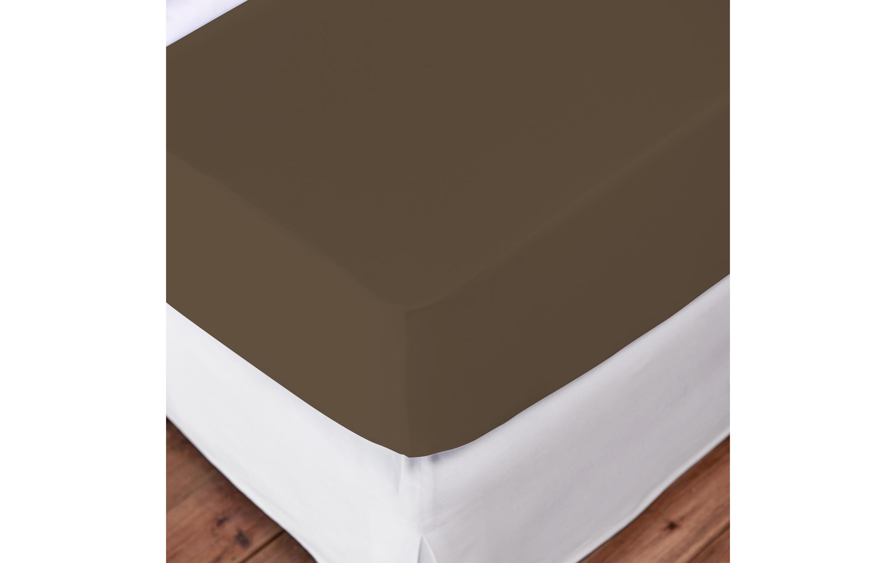 Fixleintuch Albany 90 x 190-100 x 200 cm, AschbraunLiving Home – qualitativ hochwertige Bettbezüge für Ihr Zuhause