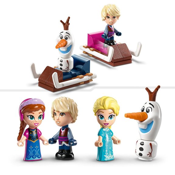 Manège magique d'Anna et Elsa Lego  Princess 43218