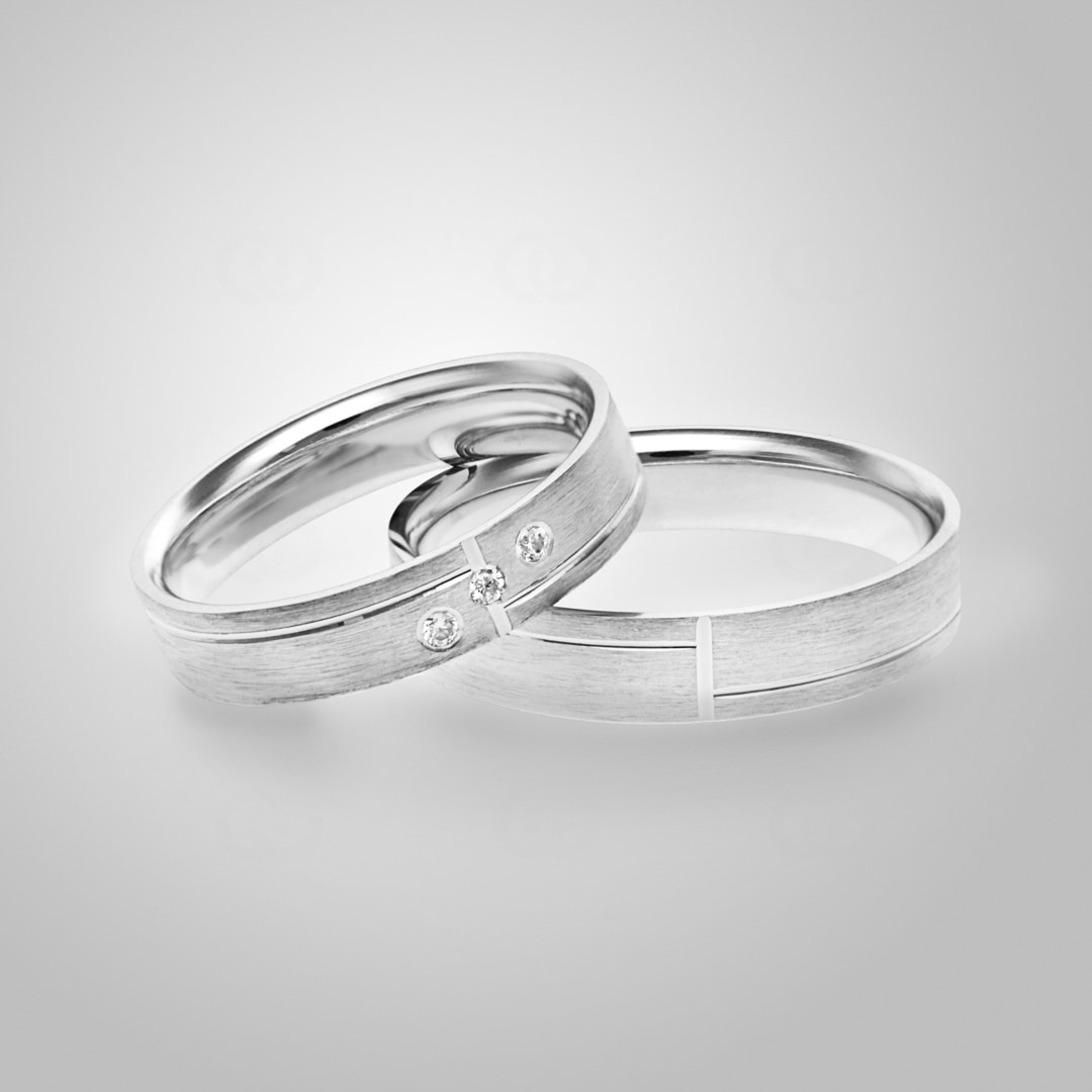 Paarringe 925 Silber Vicenza