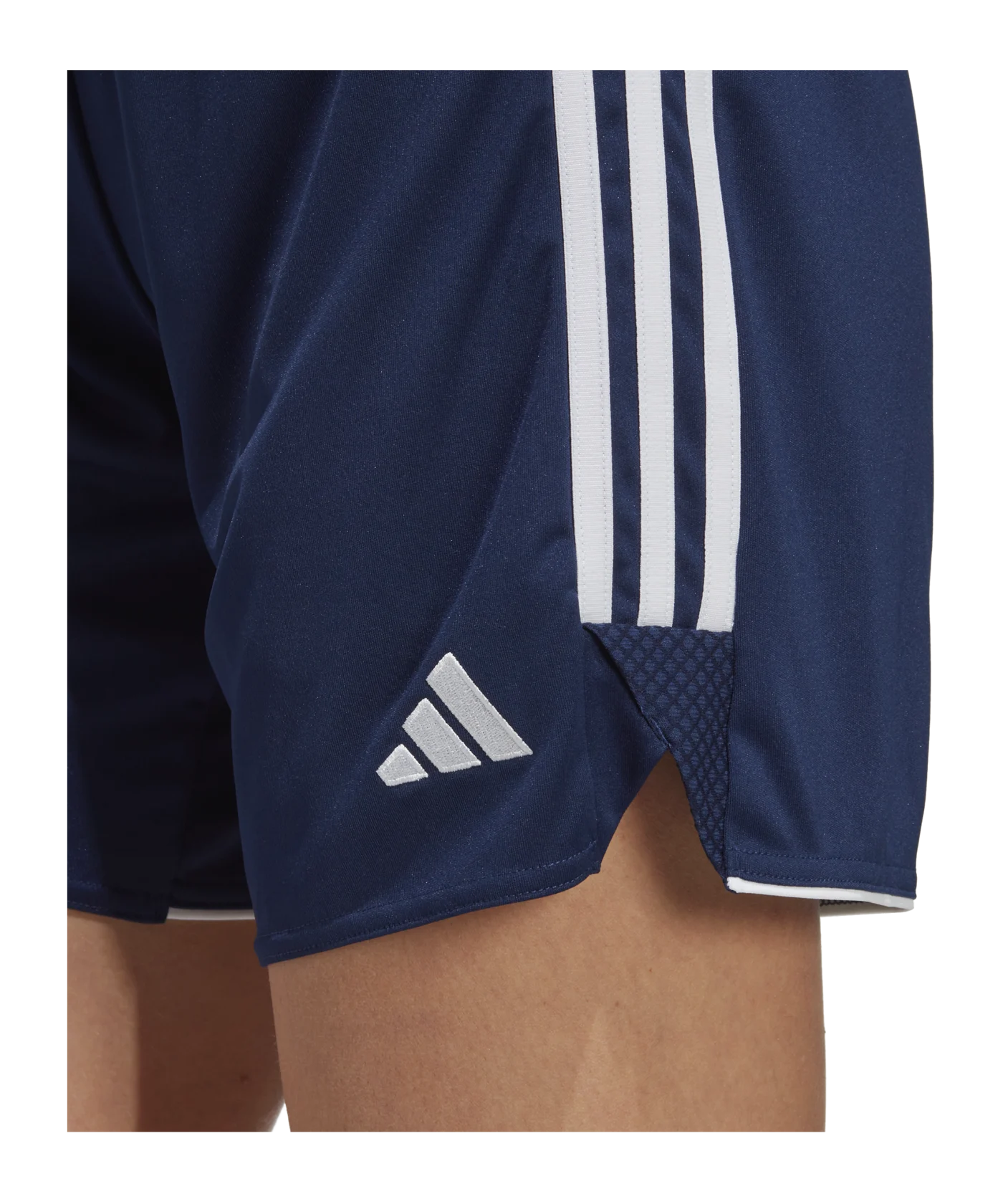 adidas Tiro 23 Short Low Damen Dunkelblau Weiss
