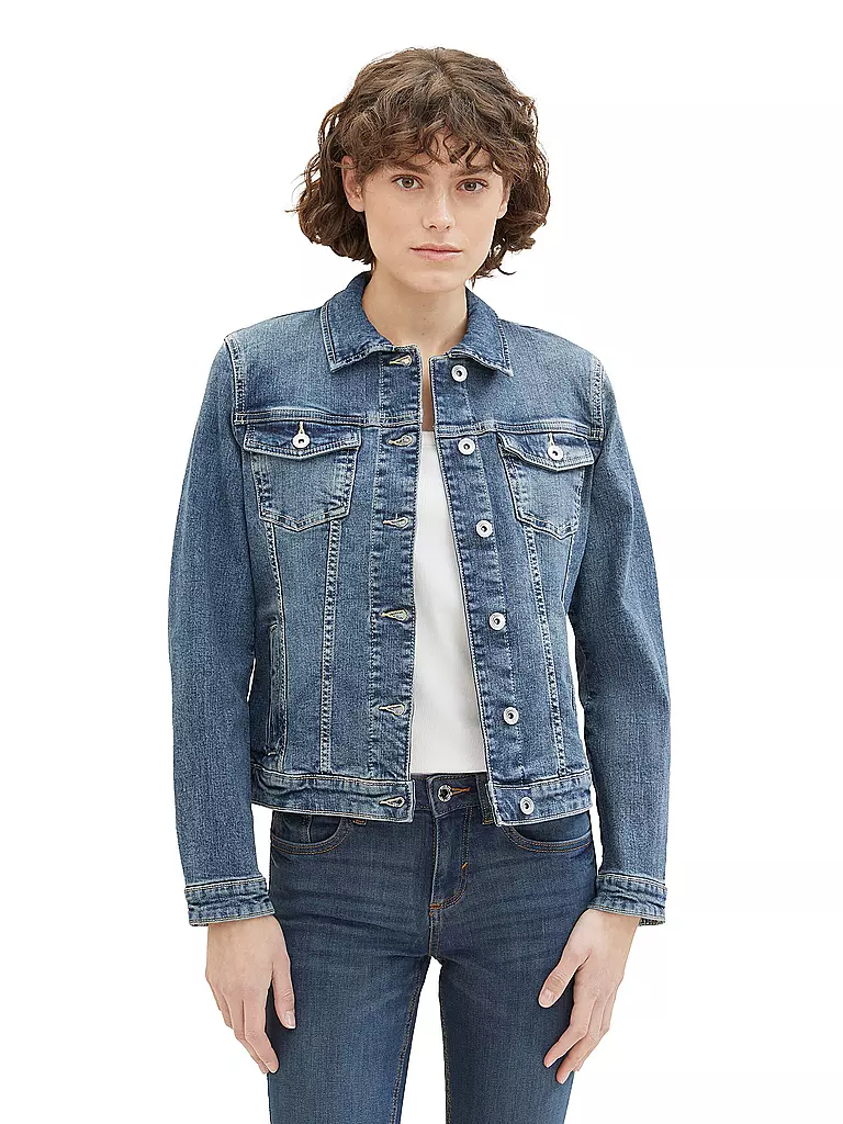 TOM TAILOR Jeansjacke   blau