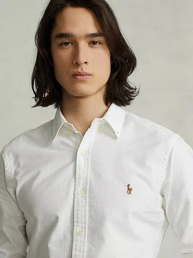 POLO RALPH LAUREN Hemd Slim Fit weiss