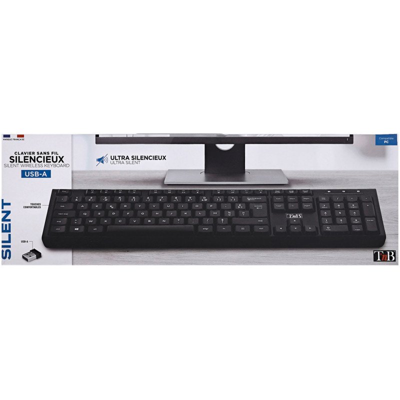 Clavier sans fil Silent T'nB