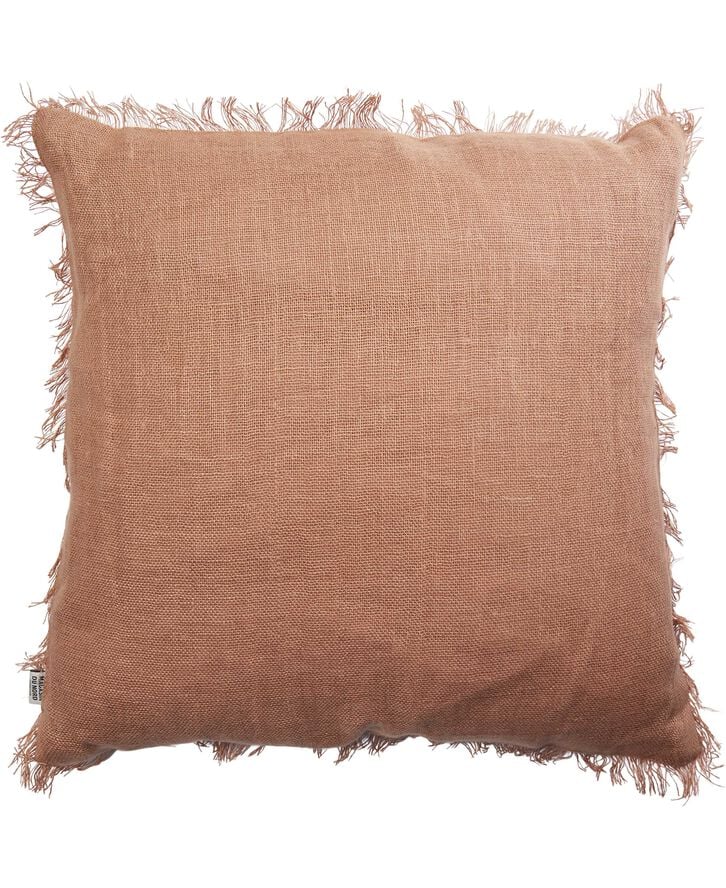 Magasin du Nord Collection LINEN/BRUN, PYNTEPUDE 48x48 CM Brun