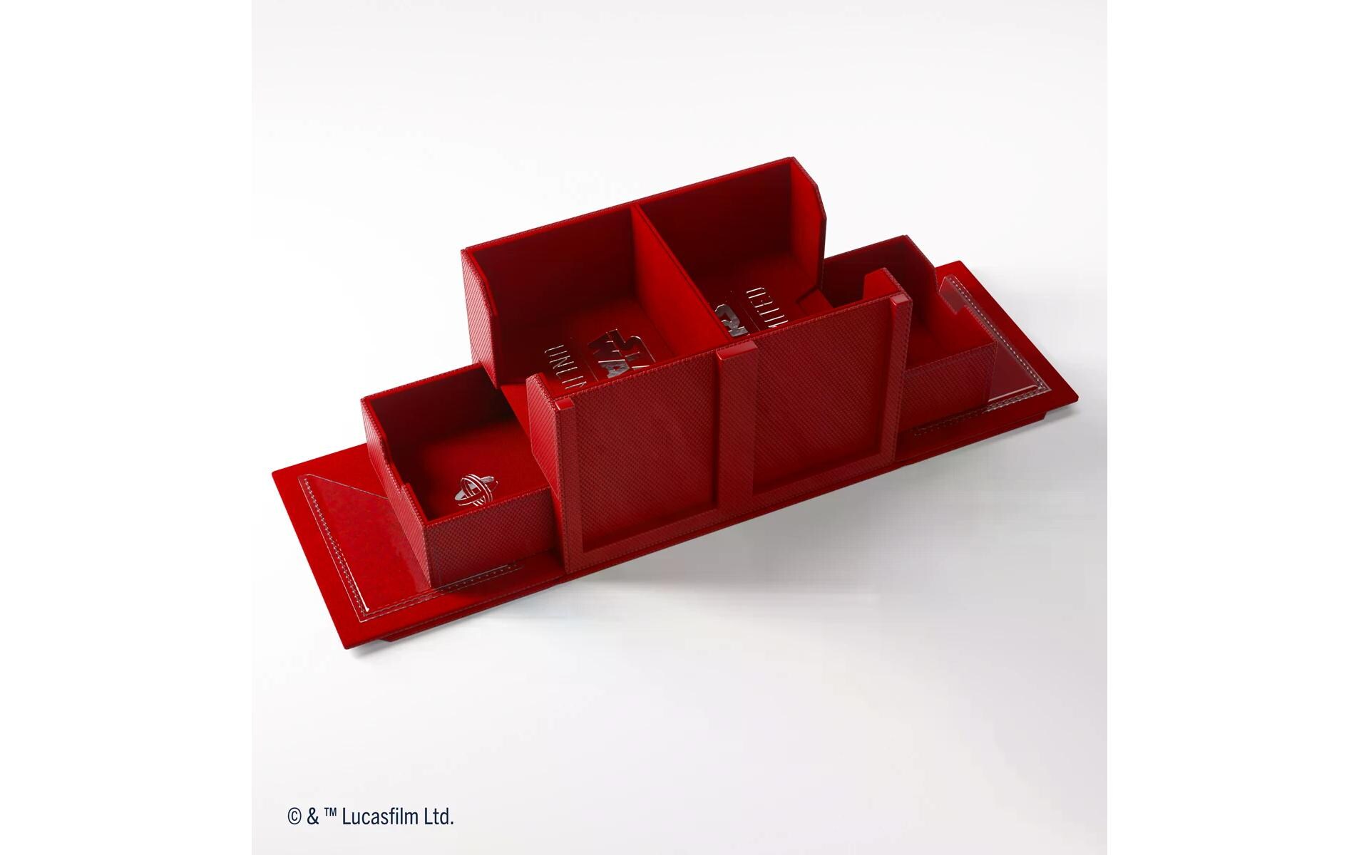 Kartenbox Star Wars: Unlimited Double Deck Pod rotZweiseitige Premium-Deckbox