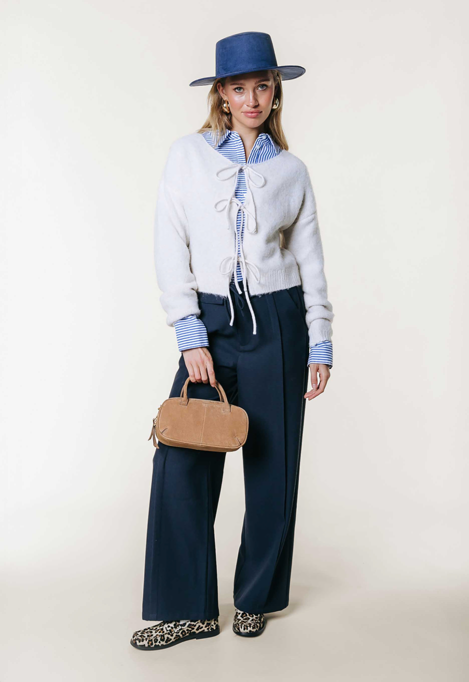 Colourful Rebel Talia Striped Blouse