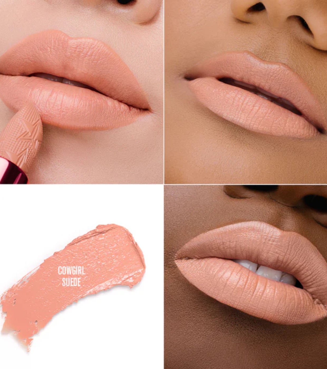 Jeffree Star Cosmetics - *Cowgirl Queen* - Batom Shiny Trap - Cowboy Suede