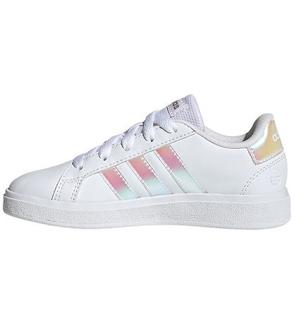 adidas Performance Sko -  Grønd Court 2.0 K - Hvid/Rosa