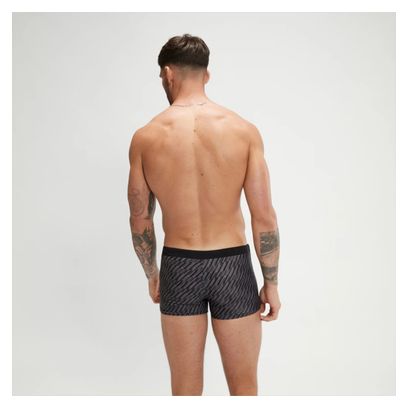 Maillot de Bain Speedo Valmilton Lines Noir / Gris