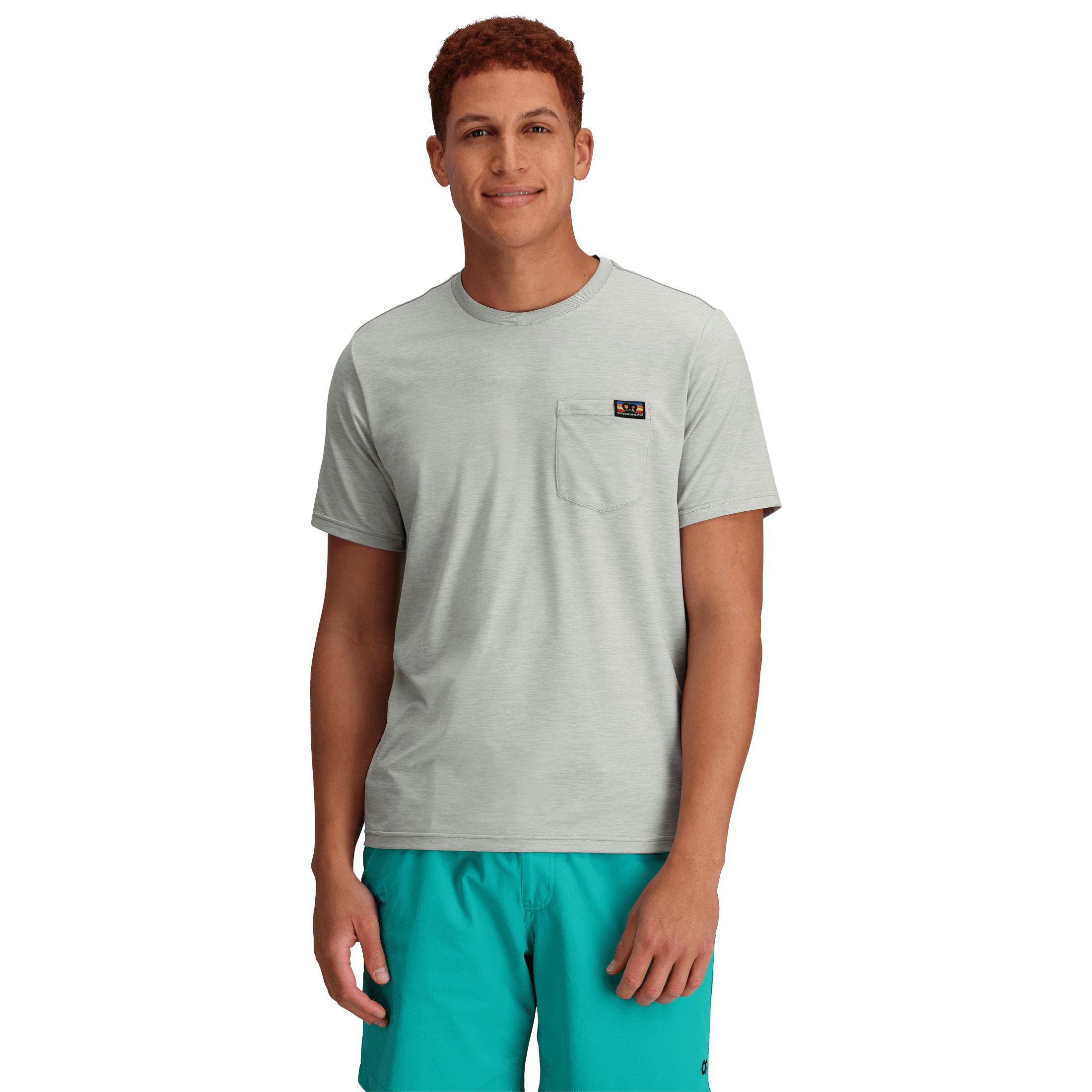 Outdoor Research Essential Pocket T-Shirt - Herre - Fritid og bomull