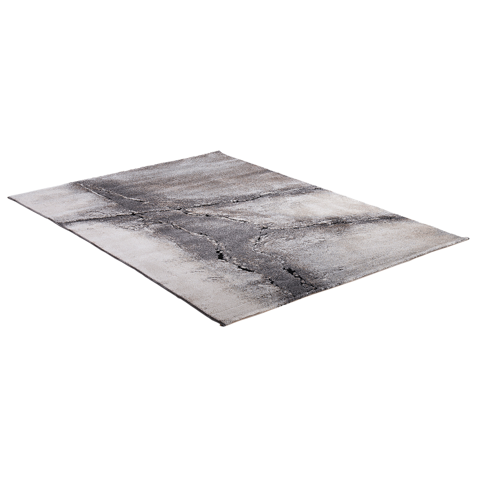 Teppich - grau - 80x150 cm