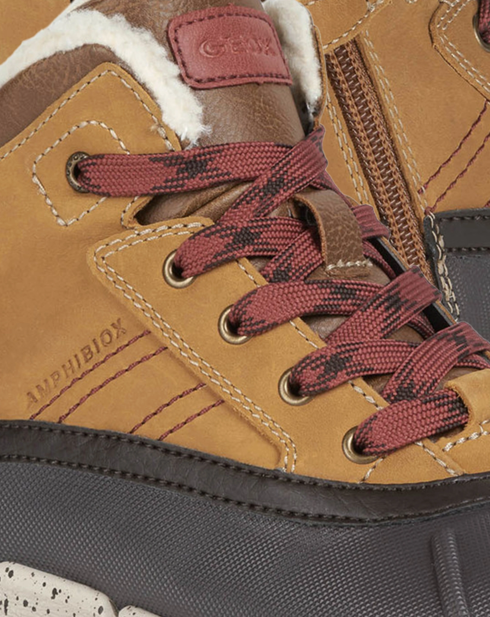 Stiefeletten FLEXYPER BOY in brown/red