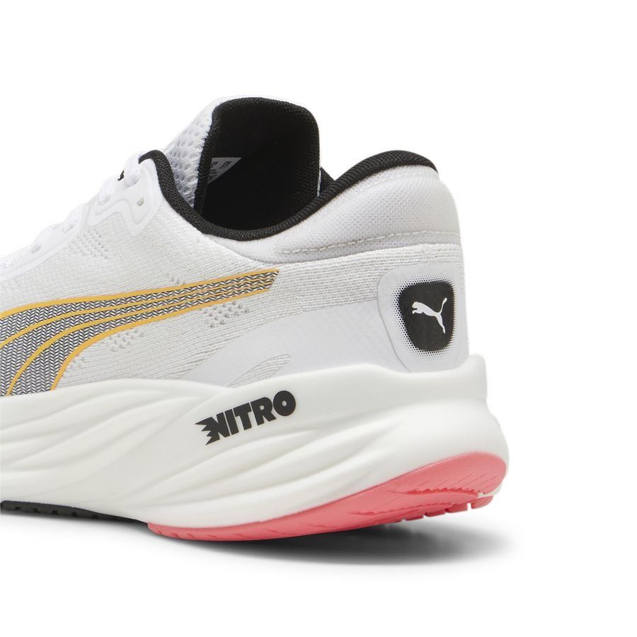 PUMA Magnify Nitro 2 Chaussures de Running - Blanc/Jaune