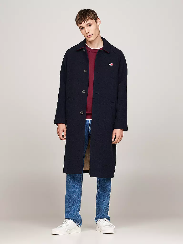 TOMMY JEANS Mantel dunkelblau