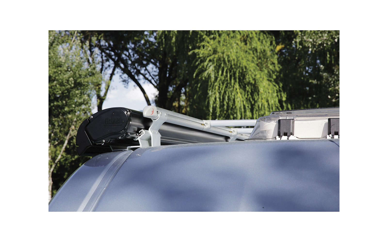 Fiamma Roof Rail Ducato Dachreling Deep Black