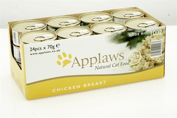 Applaws - 24 x Wet Cat Food 70 g - Chicken
