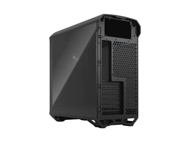 Fractal Design Torrent Compact - Tower - udvidet ATX - ingen strømforsyning (ATX) - sort TG mørk tone - USB/Lyd