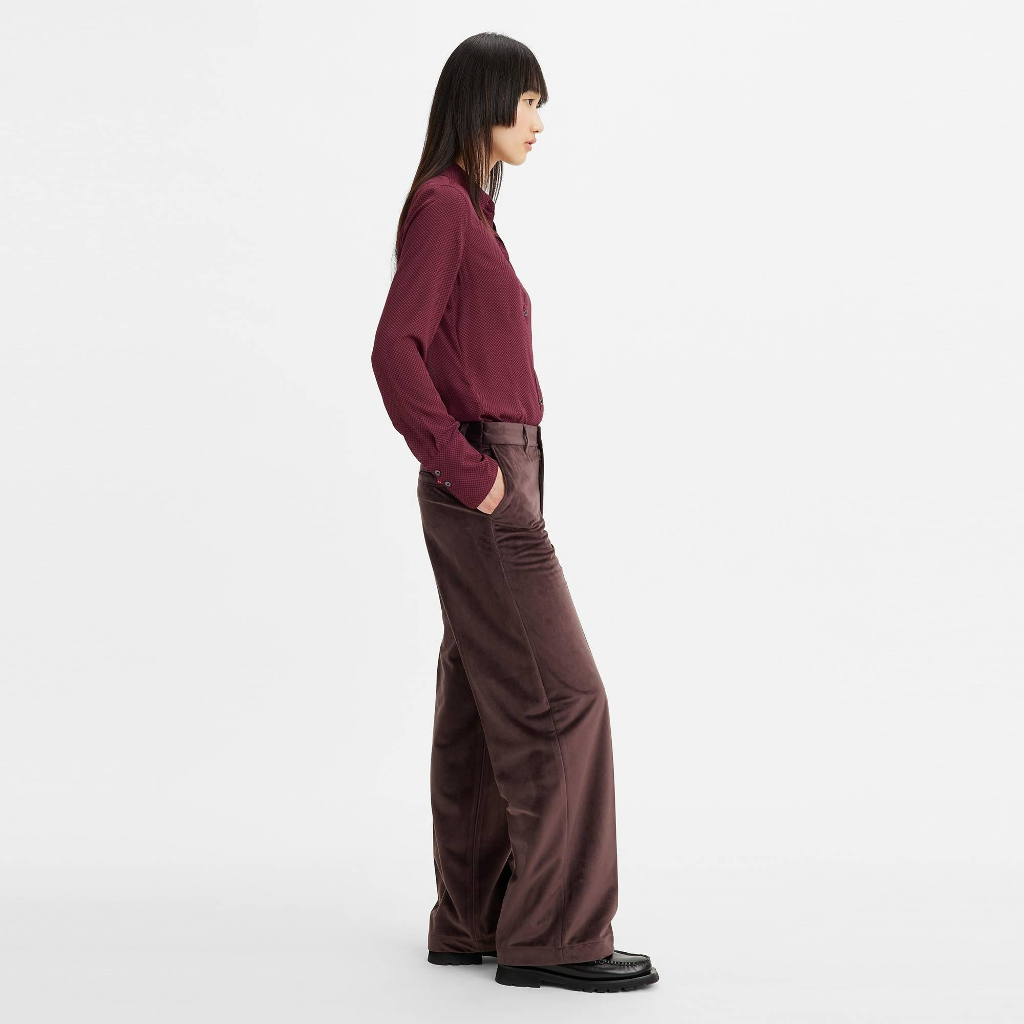 Levis Levis Baggy Trouser Chocolate Plum V