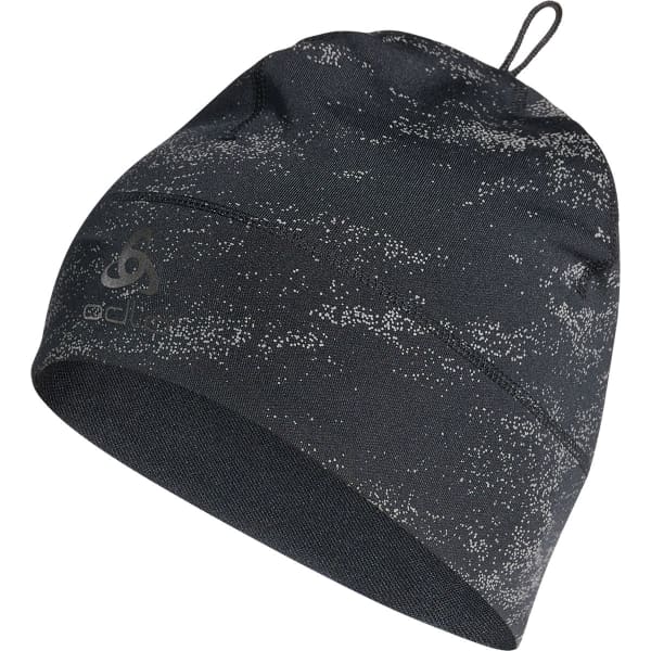 Bonnet ski de fond ODLO POLYKNIT WARM REFLECTIVE BLACK