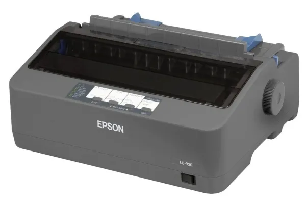 Epson LQ 350 - Printer - S/H - dot-matrix - 24 pin - op til 347 tegn/sek. - parallel, USB 2.0, seriel