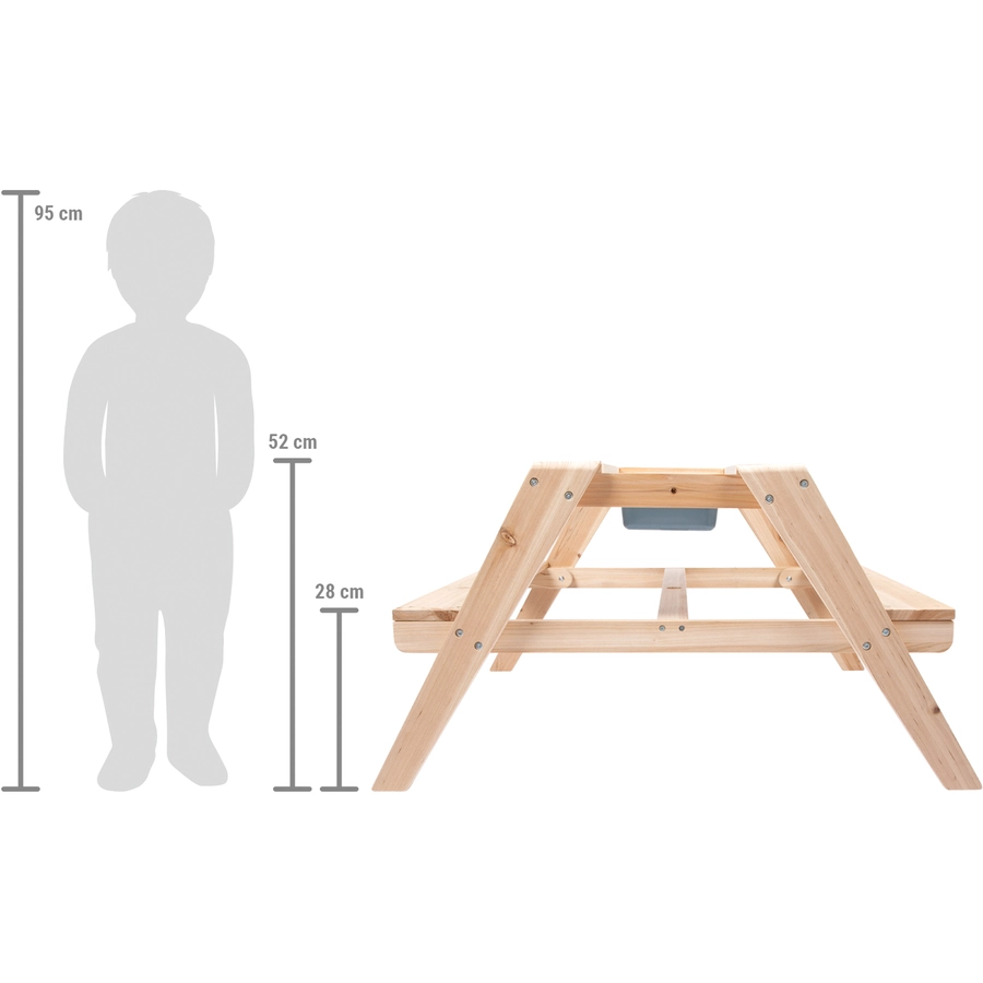 small foot® Kindersitzgruppe Matschtisch